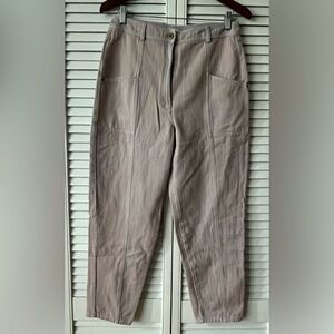 French Brand Sessun Softest Cotton Denim Pink/Blue Contrast Stitching wow!